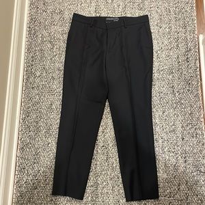 Kooples black wool dress pants